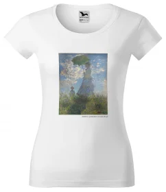 Bluzka damska Kobieta z parasolem Claude Monet