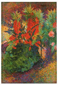 Magnes Frühlingsblumen im Garten (Wiosenne kwiaty w ogrodzie) Curt Herrmann