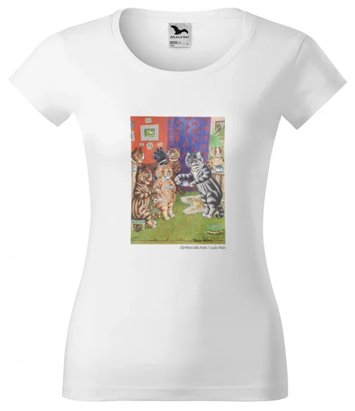 Bluzka damska Herbata dla kota Louis Wain