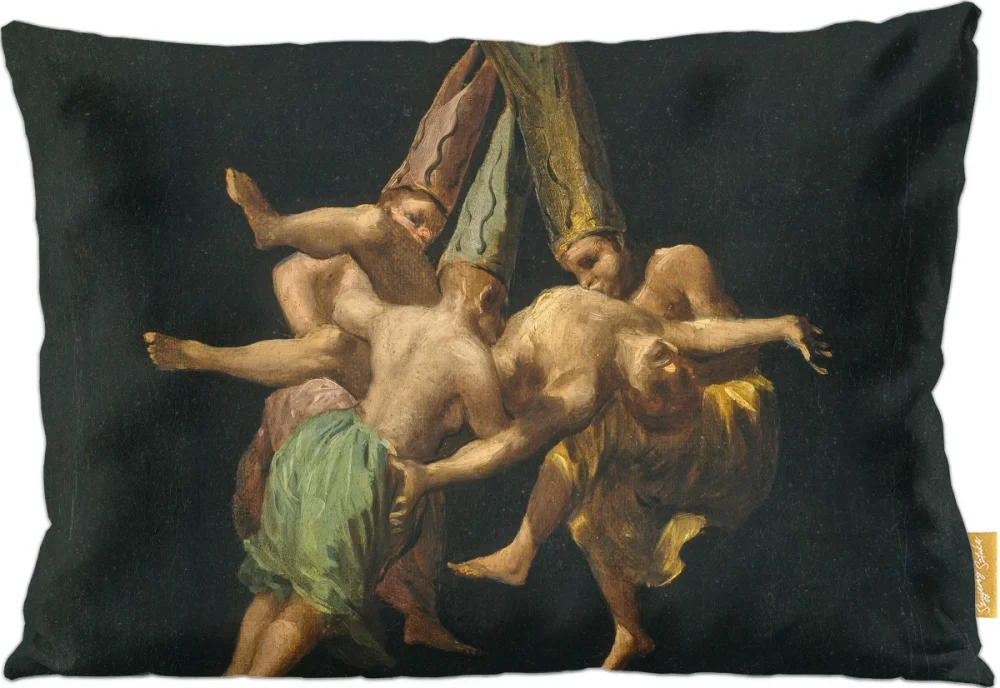 Poduszka Lot czarowników Francisco Goya 60x40 cm