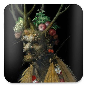 Podkładka pod kubek Cztery pory roku w jednej głowie Giuseppe Arcimboldo