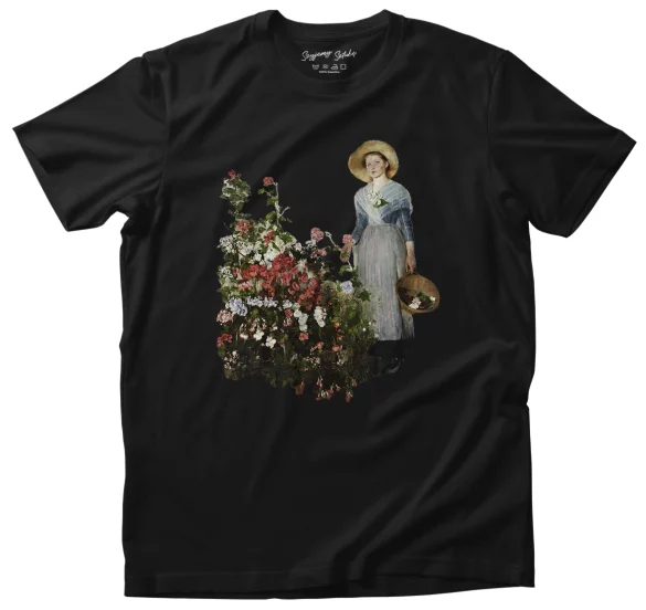 Koszulka W oranżerii (W cieplarni) Olga Boznańska