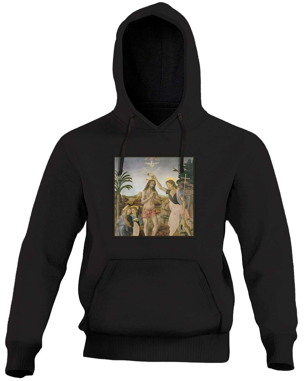 Bluza z naszywką Chrzest Chrystusa Leonardo da Vinci