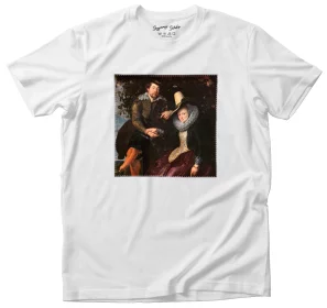 Koszulka z naszywką Autoportret z pierwszą żoną Izabelą Brant Peter Paul Rubens