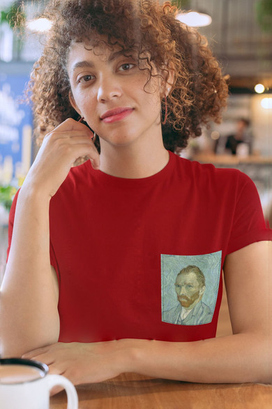 Koszulka z kieszonką VAN GOGH 2 