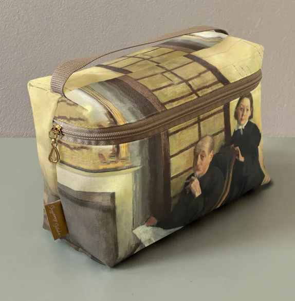 Kosmetyczka kuferek Henri Degas i jego siostrzenica Lucie Degas Edgar Degas