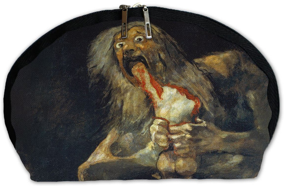 Kosmetyczka Saturn pożerający własne dzieci Francisco Goya