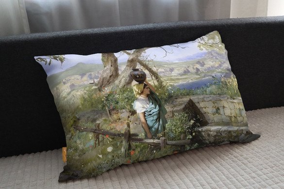 Poduszka Nad źródłem Henryk Siemiradzki