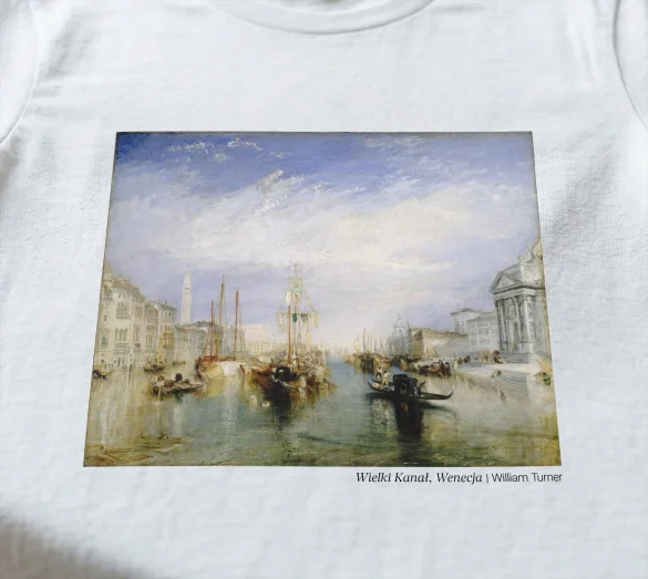 Koszulka z nadrukiem Wielki Kanał, Wenecja William Turner