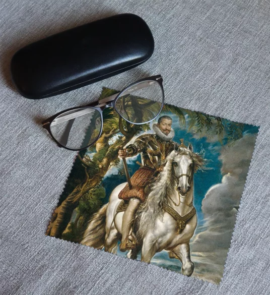 Ściereczka do okularów Portret konny księcia Lermy Peter Paul Rubens