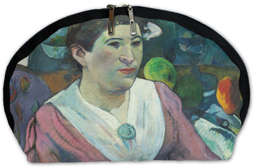 Kosmetyczka Kobieta na tle martwej natury, Cezanne Paul Gauguin