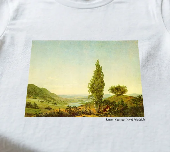 Bluzka damska Lato Caspar David Friedrich