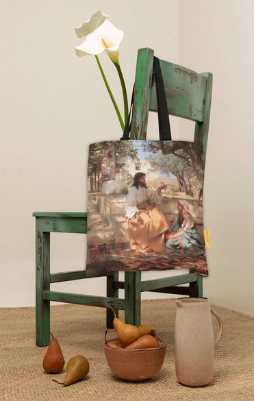 Torba na ramię Chrystus w domu Marii i Marty Henryk Siemiradzki