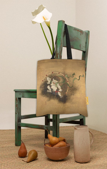 Torba na ramię Bóg piorunów Ogata Korin