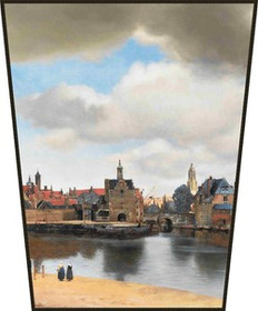 Ekran Widok Delft Jan Vermeer
