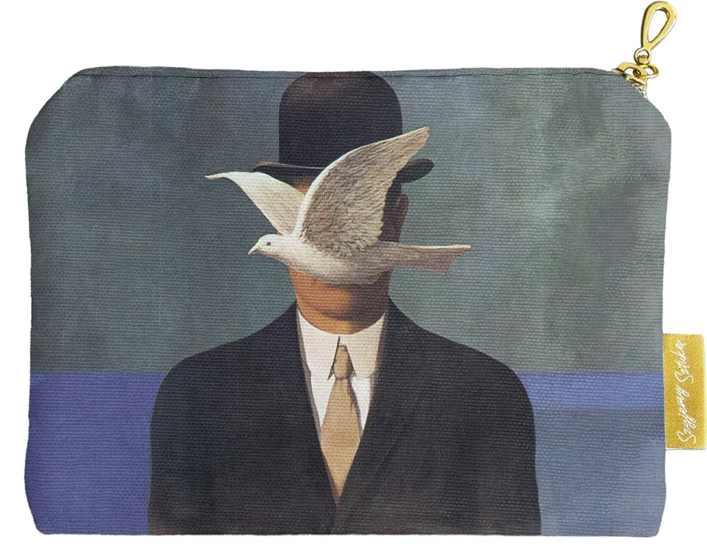 Kosmetyczka mini Mężczyzna w meloniku René Magritte