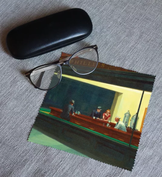 Ściereczka do okularów Nocne marki Edward Hopper