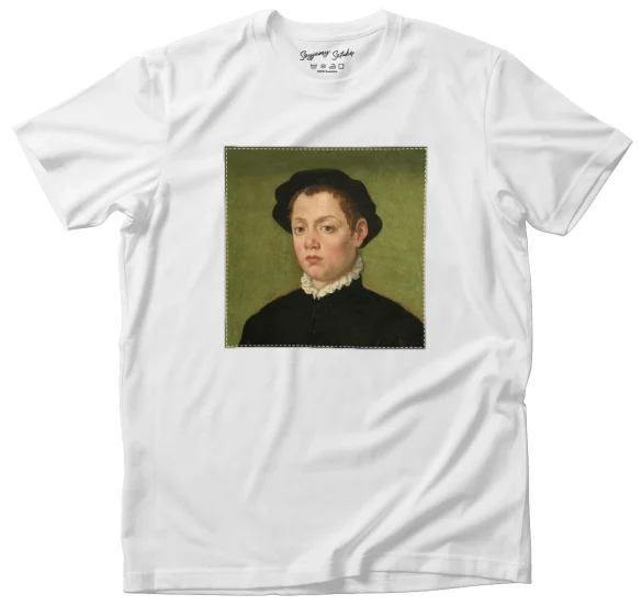 Koszulka z naszywką Młody człowiek Sofonisba Anguissola