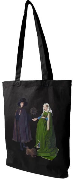 Torba bawełniana Portret małżonków Arnolfinich Jan Van Eyck