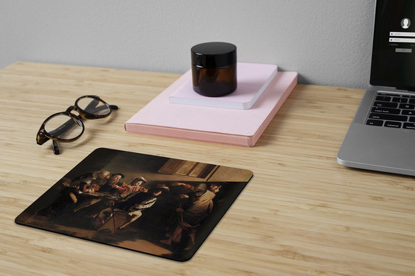 Podkładka Powołanie świętego Mateusza Caravaggio 24x19cm