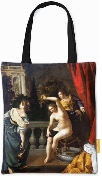 Torba na ramię Batszeba w swojej kąpieli Artemisia Gentileschi