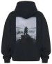 Bluza oversize Wędrowiec nad morzem mgły Caspar David Friedrich