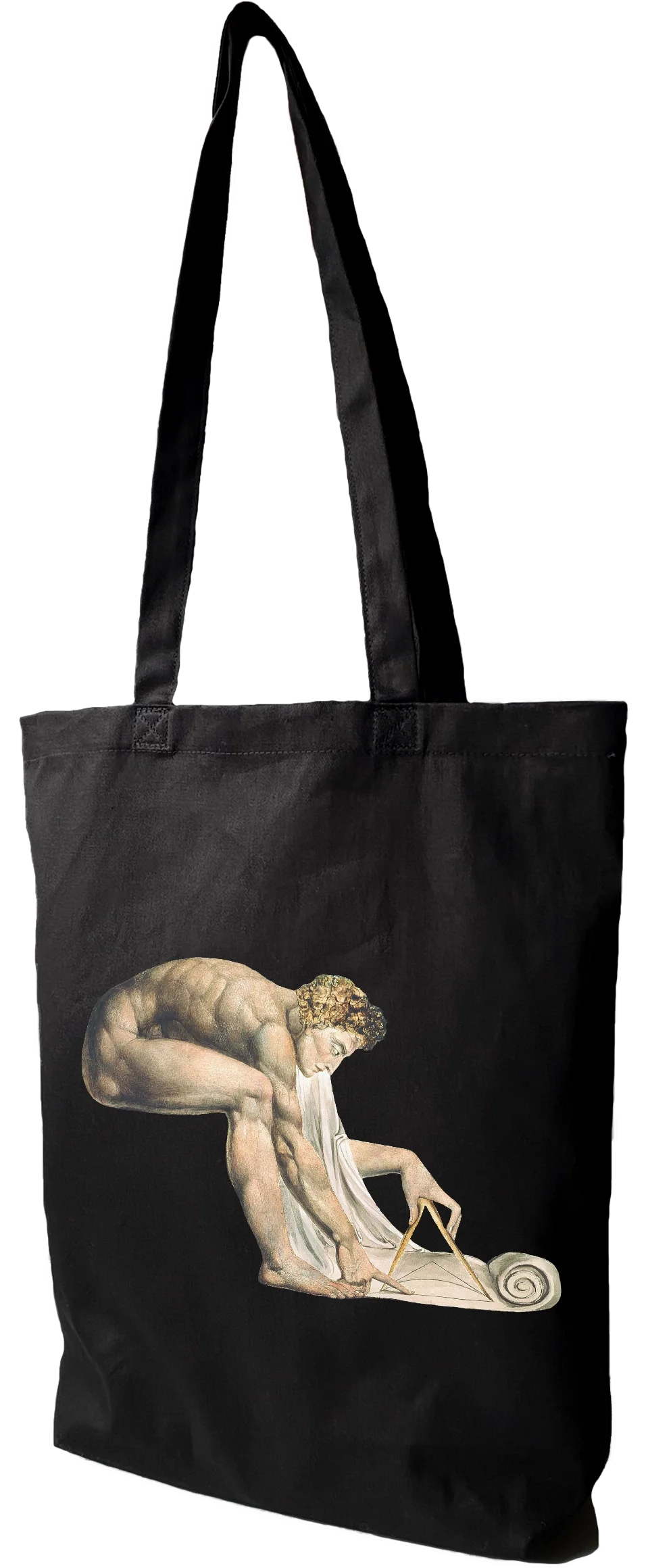 Torba bawełniana Newton William Blake, Czarna