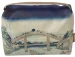 Kosmetyczka kuferek Pod mostem Mannen w Fukagawa Katsushika Hokusai