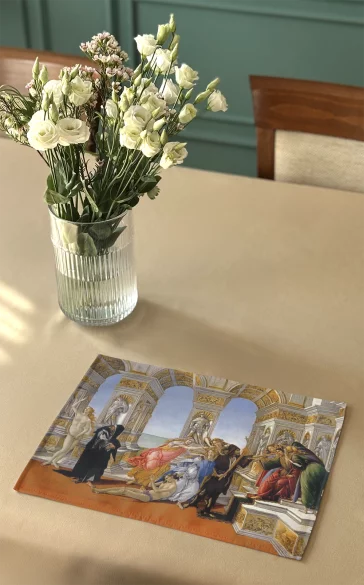 Podkładka na stół Oszczerstwo według Apellesa Sandro Botticelli