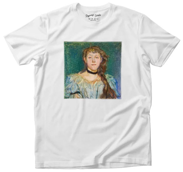 Koszulka z naszywką Portret Marii Waśkowskiej Stanisław Wyspiański