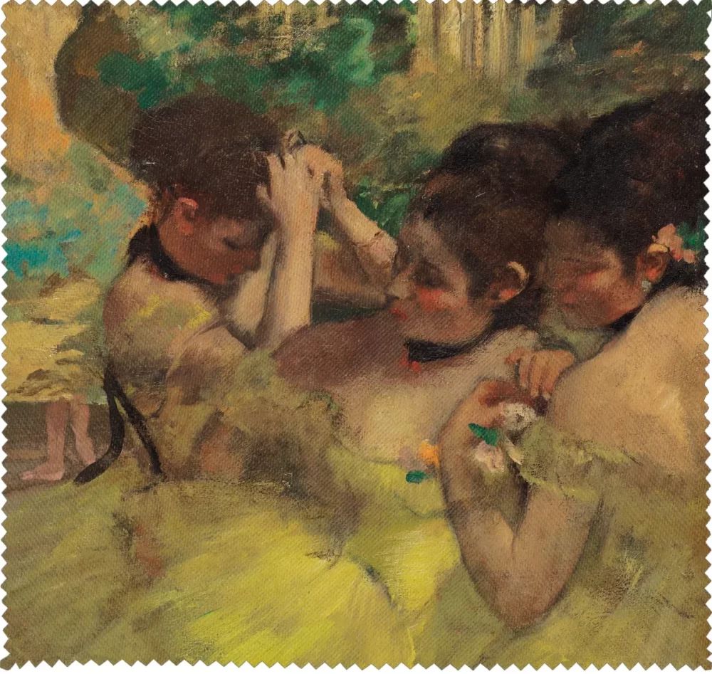 Ściereczka do okularów Żółte tancerki (ze skrzydłami) Edgar Degas