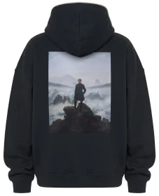 Bluza oversize Wędrowiec nad morzem mgły Caspar David Friedrich