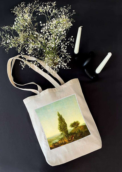 Torba z naszywką Lato Caspar David Friedrich