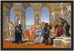 Naszywka Oszczerstwo według Apellesa Sandro Botticelli