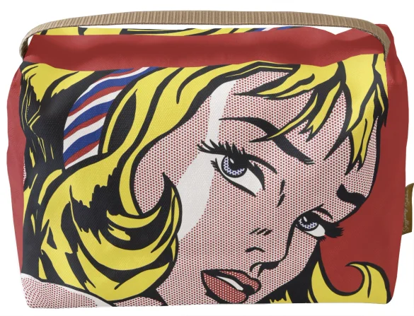 Kosmetyczka kuferek Girl with Hair Ribbon Roy Lichtenstein
