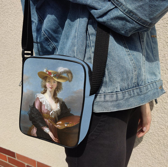 Torba listonoszka Autoportret w słomkowym kapeluszu Élisabeth Vigée-Lebrun
