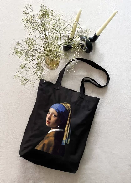 Torba bawełniana Dziewczyna z perłą Jan Vermeer