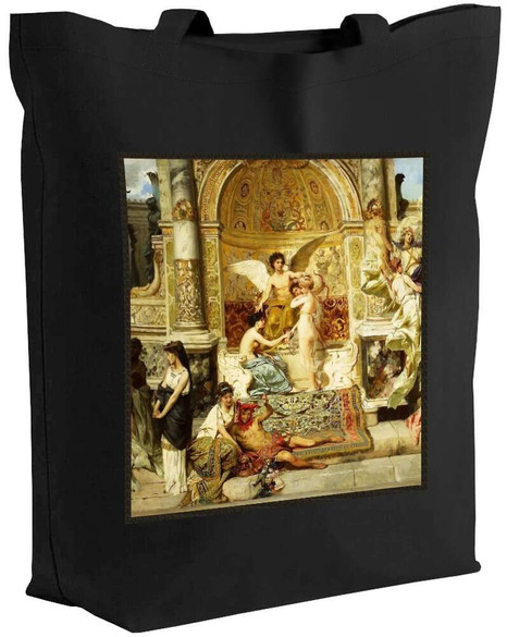 Torba z naszywką Kurtyna teatru Juliusza Słowackiego w Krakowie Henryk Siemiradzki