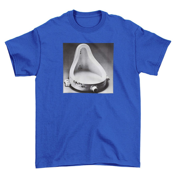 Koszulka z naszywką Fontanna Marcel Duchamp