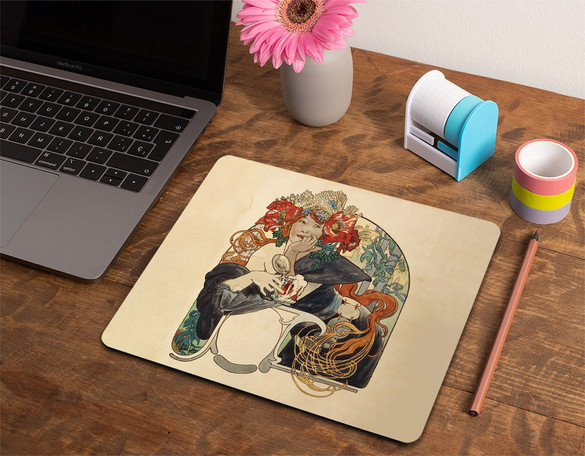 Podkładka Bières De La Meuse (Piwo z mezy) Alfons Mucha 36x29cm