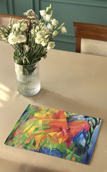 Podkładka na stół Zwierzęta w krajobrazie Franz Marc