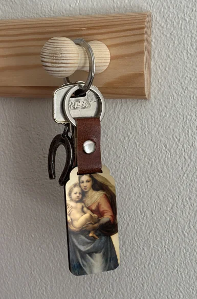 Brelok Madonna Sykstyńska Rafael Santi