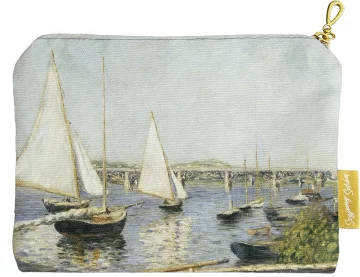 Kosmetyczka mini Żaglówki w Argenteuil Gustave Caillebotte