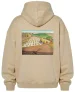 Bluza oversize Fall Plowing Grant Wood