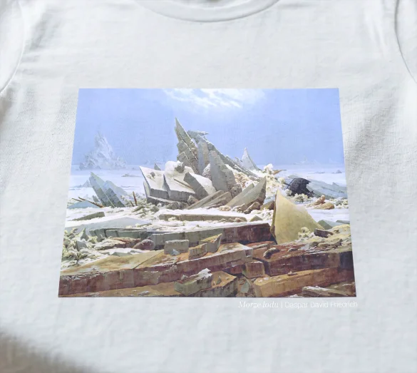 Bluzka damska Morze lodu Caspar David Friedrich