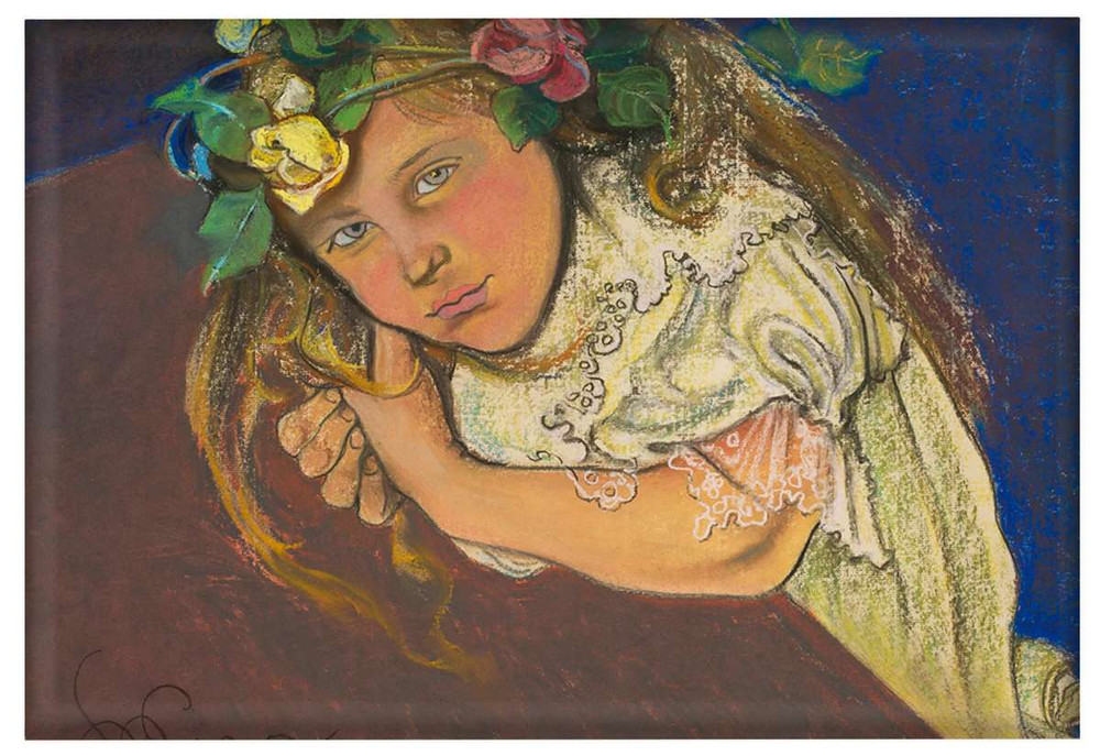 Magnes Portret panny Sternbachówny Stanisław Wyspiański