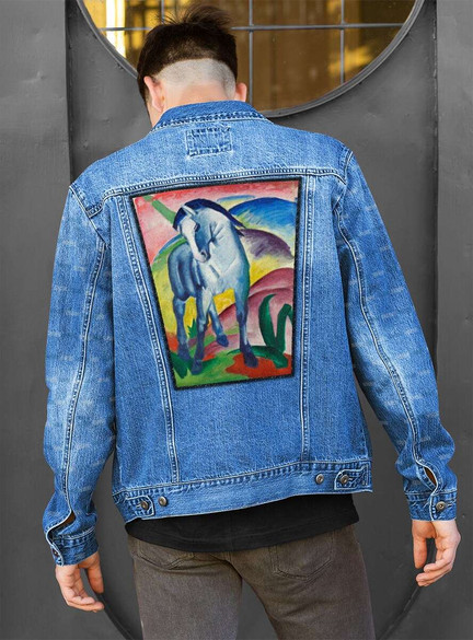 Ekran Niebieski koń I Franz Marc