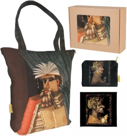 Zestaw prezentowy Giuseppe Arcimboldo Torba + Kosmetyczka + Ściereczka