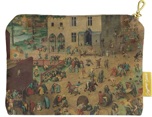 Kosmetyczka mini Zabawy dziecięce Pieter Bruegel starszy