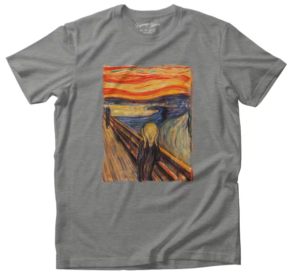 Koszulka Krzyk Edvard Munch